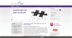 Desktop Screenshot of nipverzekeringen.nl